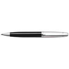 Picture of Sheaffer 500 Glossy Black Barrel Bright Chrome Plate Cap Chrome Plate Trim Ballpoint Pen