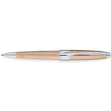 Picture of Cross Apogee Rose Gold with Platinum Ballpoint Pen