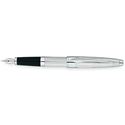 Picture of Cross Apogee Sterling Silver with Platinum Fountain Pen Medium Nib