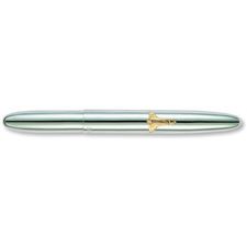 Picture of Fisher Bullet Emblem Chrome Space Pen with Shuttle Emblem