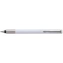 Picture of Parker Vector White Fountain Pen Medium Nib with Chrome Clip