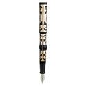 Picture of Conklin Mark Twain Deco Crest Fountain Pen Rose Gold Medium Nib