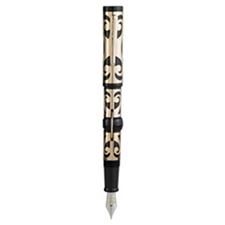 Picture of Conklin Mark Twain Deco Crest Fountain Pen Rose Gold Fine Nib