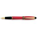 Picture of Aurora Ipsilon Resin Red Fountain Pen Broad Nib