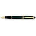 Picture of Aurora Ipsilon Resin Green Fountain Pen Medium Nib