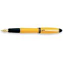 Picture of Aurora Ipsilon Resin Yellow Fountain Pen Extra Fine Nib
