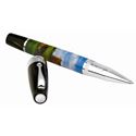Picture of Montegrappa St Andrews Links Rollerball Pen Hand Painted Sterling Silver