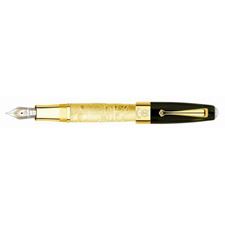 Picture of Montegrappa St Andrews Links Fountain Pen Low Relief Solid 18KT Gold