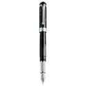 Picture of Aurora Alpha Black Fountain Pen Medium Nib