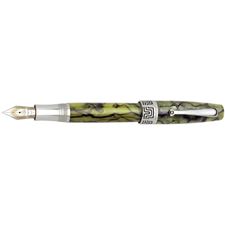 Picture of Montegrappa LE Extra 1930 Marbled Green Celluloid Fountain Pen Extra Fine