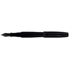 Picture of Monteverde Invincia Color Fusion Black Stealth Fountain Pen - Fine Nib
