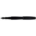 Picture of Monteverde Invincia Color Fusion Black Stealth Fountain Pen - Broad Nib