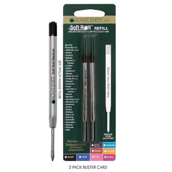 Focused Gold Gel Pen Refill 2-Pack