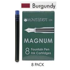 Picture of Monteverde Fountain Pen Magnum Ink Cartridge Boxed Burgundy Pack of 8