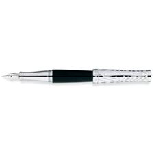 Picture of Cross Sauvage Fountain Pen - Onyx Zebra - Medium Nib