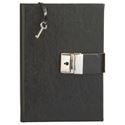 Picture of Eccolo Made In Italy Locking Journal Black