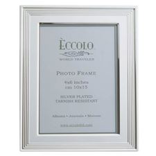 Picture of Eccolo Silver Plated Frame Art Deco 4 X 6 (Pack of 4)