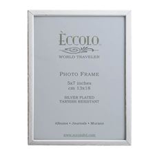 Picture of Eccolo Silver Plated Frame Wood Grain 8 X 10 (Pack of 4)