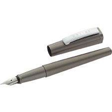 Picture of Online Challenge Aluminum Grey Fountain Pen Medium Nib