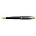Picture of Parker 100 Cobalt Black Gold Trim Ballpoint Pen