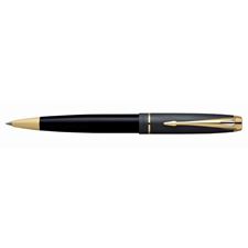 Picture of Parker 100 Cobalt Black Gold Trim Ballpoint Pen