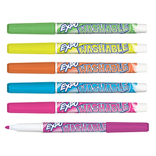 Expo Washable Fine Tip Markers Classroom Pack 24 Markers-Montgomery Pens  Fountain Pen Store 212 420 1312