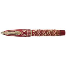 Picture of Visconti Limited Edition Golden Man Vermeil Fountain Pen Medium Nib