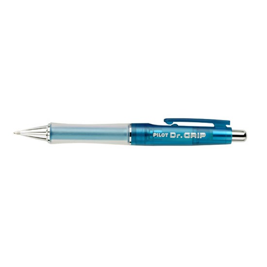 Pilot Dr. Grip Neon Retractable Ballpoint Pens Electric Blue (Dozen