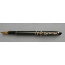 Picture of Retro 51 Black Nickel Fountain Pen Medium Nib