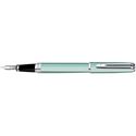 Picture of Waterman Exception Slim Celadon Silver Trim Fountain Pen Medium Nib