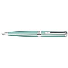 Picture of Waterman Exception Slim Celadon Silver Trim Ballpoint Pen