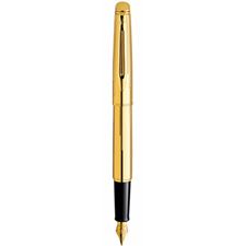 Picture of Waterman Hemisphere Golden Shine Fountain Pen Fine Nib