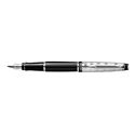 Picture of Waterman Expert Deluxe Black Fountain Pen Medium Nib