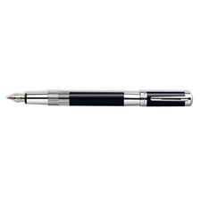 Picture of Waterman Elegance Black Silver Trim Fountain Pen Medium Nib