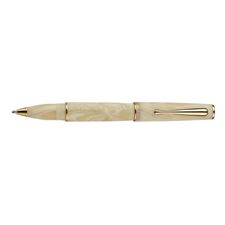 Picture of Delta Italiana Ivory with Gold Plated Trim Rollerball Pen