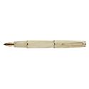 Picture of Delta Italiana Ivory with Gold Plated Trim Fountain Pen Medium Nib