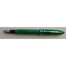 Picture of Sheaffer Balance Jade Green GoldTrim Fountain Pen Medium Nib
