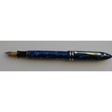 Picture of Sheaffer Balance Cobalt Glow GoldTrim Fountain Pen Extra Fine Nib
