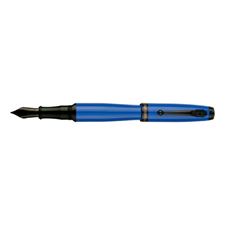 Picture of Monteverde Invincia Color Fusion Thunderbird Blue Fountain Pen - Fine Nib