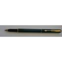 Picture of Parker Rialto Lacquer Green Gold Trim Fountain Pen Fine Nib