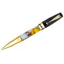 Picture of Montegrappa St Moritz Summer Golf Rollerball Pen Hand Painted Solid 18KT Gold