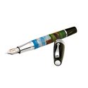 Picture of Montegrappa St Andrews Links Fountain Pen Hand Painted Sterling Silver