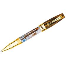 Picture of Montegrappa St Moritz Woods Rolller Ball Solid 18KT Gold Pen