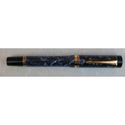 Picture of Parker Duofold Centennial Marbled Blue Fountain Pen Extra Fine Nib