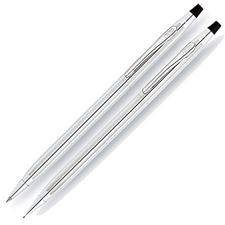 Picture of Cross Classic Century Lustrous Chrome Pen and 0.9mm Pencil Set