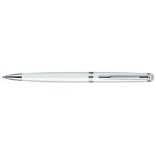 Picture of Waterman Hemisphere Essential White Chrome Trim Ballpoint Pen