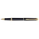 Picture of Waterman Hemisphere Essential Black Gold Trim Rollerball Pen