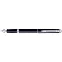 Picture of Waterman Hemisphere Essential Black Chrome Trim Fountain Pen Medium Nib