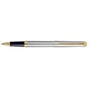 Picture of Waterman Hemisphere Essential Stainless Steel Gold Trim Rollerball Pen