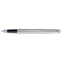Picture of Waterman Hemisphere Essential Stainless Steel Chrome Trim Fountain Pen Fine Nib